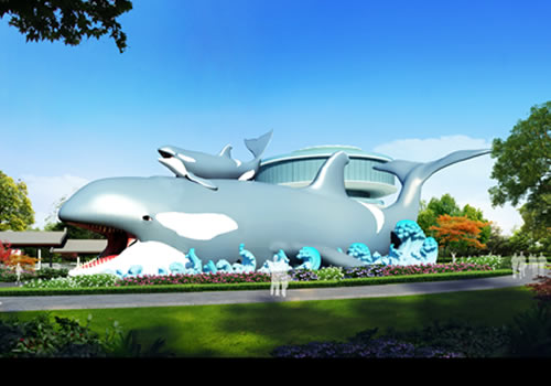 广东省潮州市潮人公园鲸鱼水族馆案例