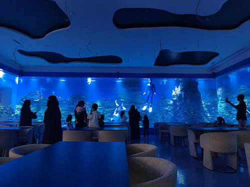 鱼塘海洋主题餐厅设计定制